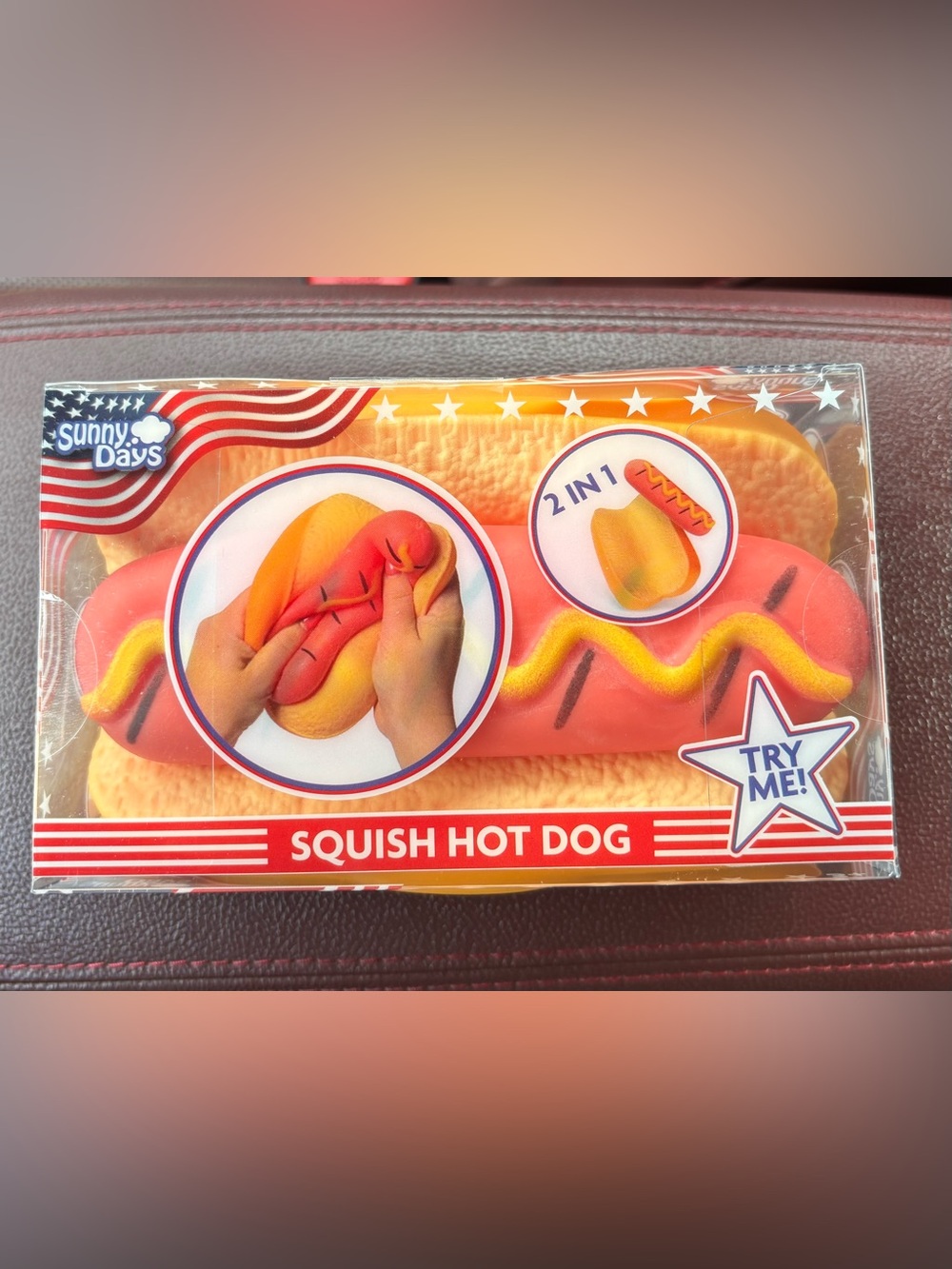 Sunny Days Squish Hot Dog